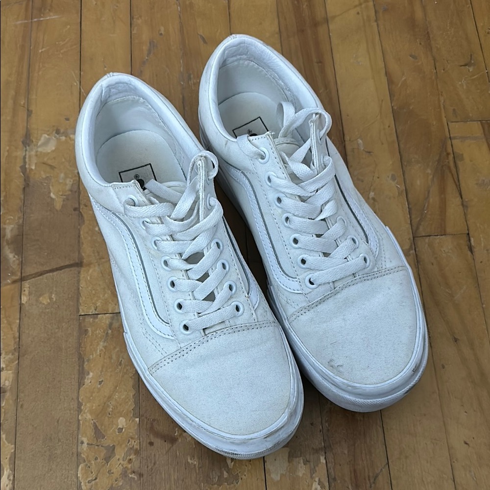 VANS white sneakers